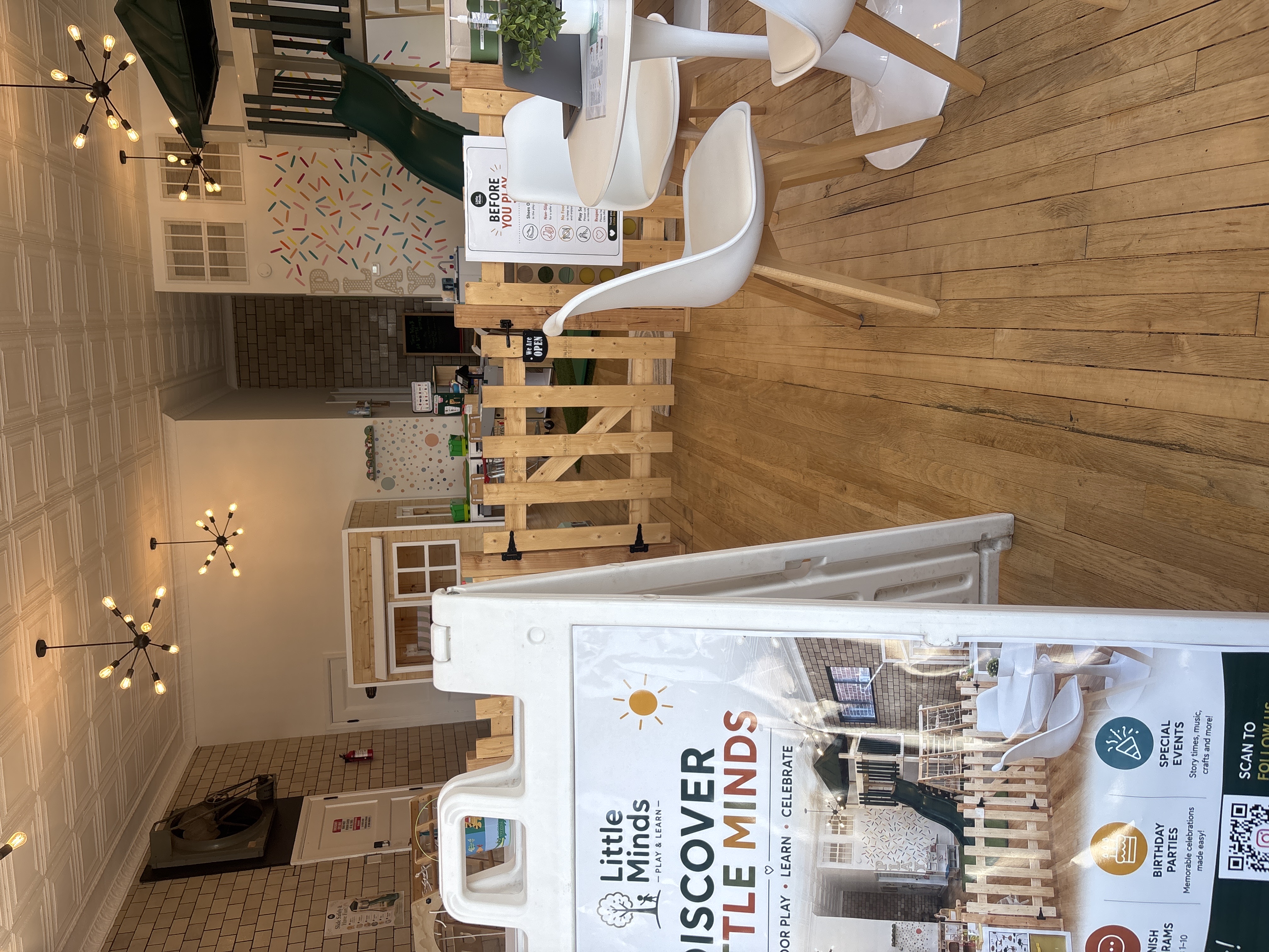 Inside the Little Minds play space
