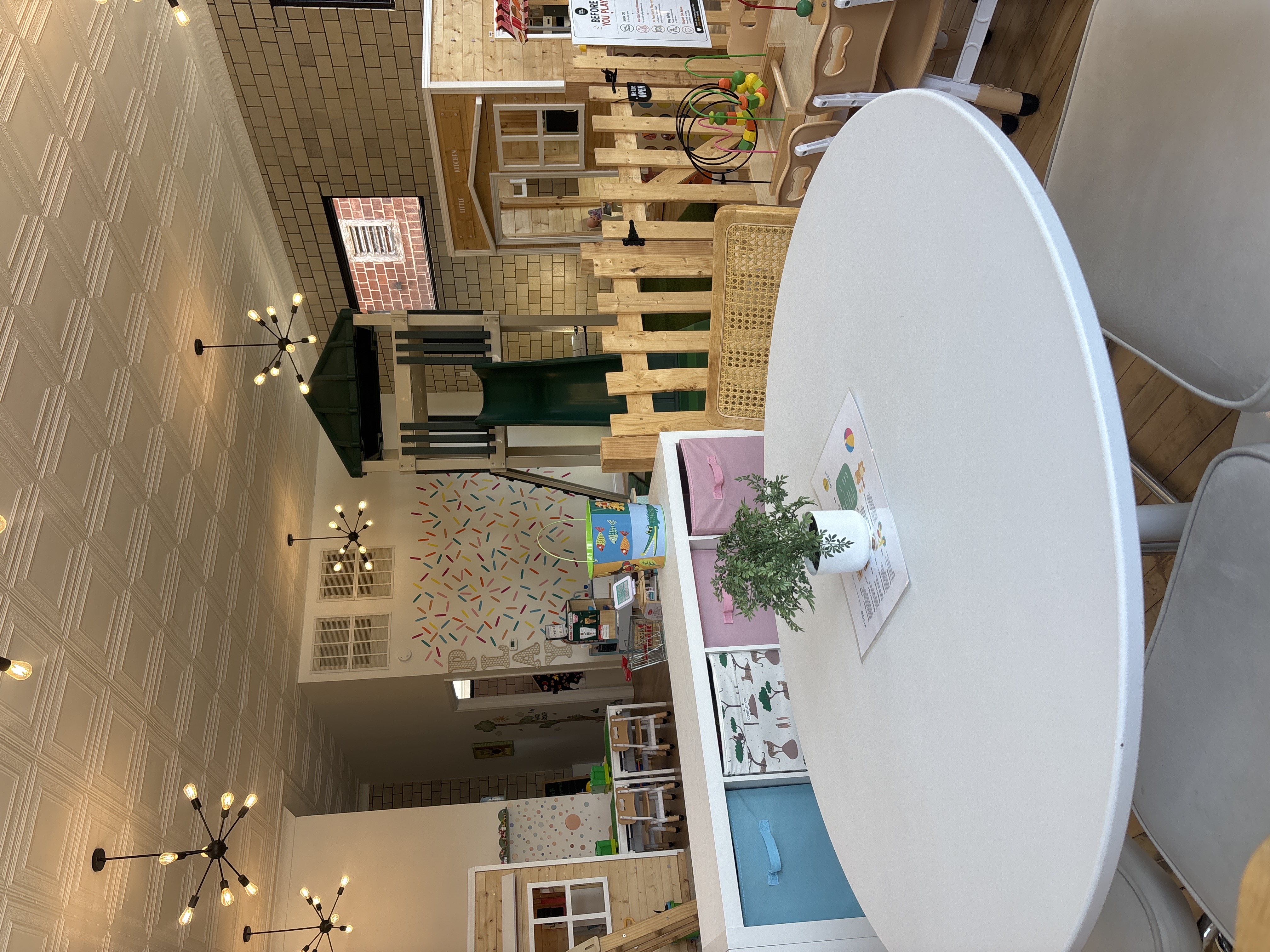 Children’s activity area at Little Minds